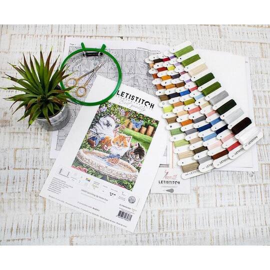 Letistitch Splashing Up Some Fun Counted Cross Stitch Kit